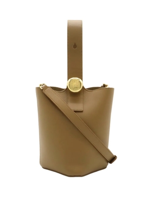 Loewe Pre-Owned 2010-2026 Mini Leather Pebble Bucket Bag satchel - Brown