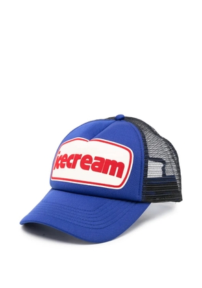 ICECREAM logo-patch mesh-panel baseball cap - Blue