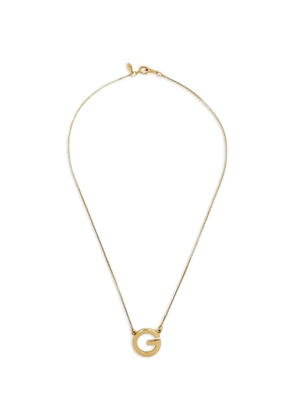 Givenchy Pre-Owned Oval G pendant necklace - Gold