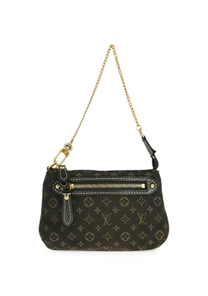 Louis Vuitton Pre-Owned 2010 mini Run Pochette Monogram bag - Brown