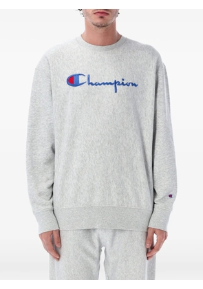 Champion logo-embroidered sweater - Grey