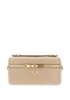 Tory Burch Charlie makeup bag - Neutrals