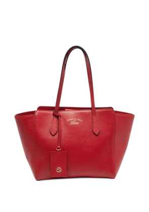 Gucci Pre-Owned small Swing leather tote bag - Red