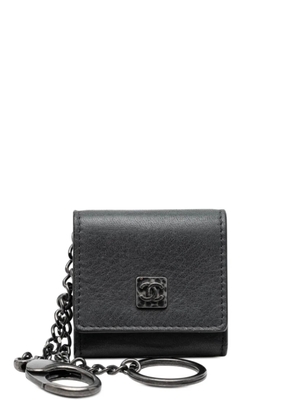 CHANEL Pre-Owned 2011 CC Calfskin Case key holder - Black