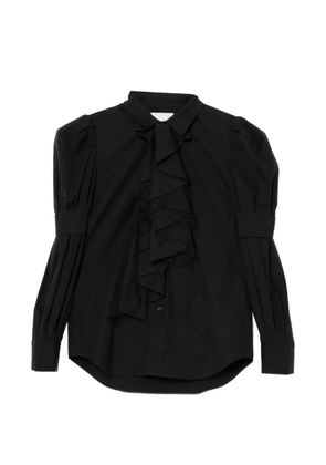 Comme Des Garçons Noir ruffled shirt - Black
