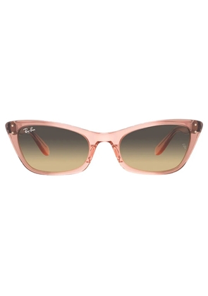 Ray-Ban Lady Burbank transparent sunglasses - Brown