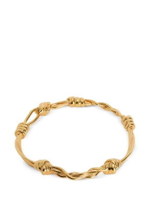 Jil Sander Tangle knotted bracelet - Yellow