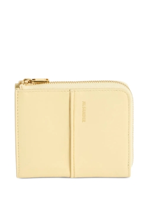 Jil Sander Linea card holder - Yellow