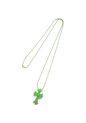Chrome Hearts Silichrome pendant necklace - Green