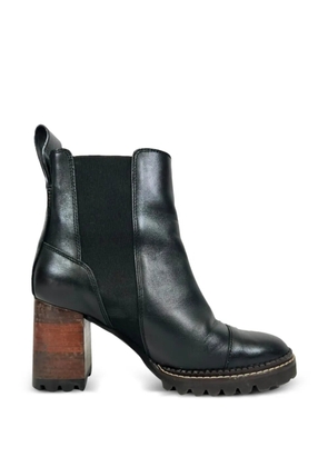 See By Chloé Vintage 2010s Mallory Chelsea boots - Black