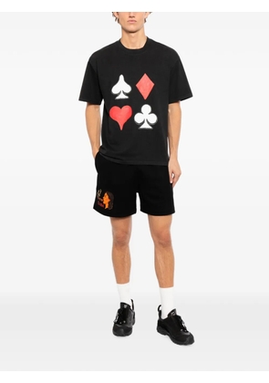 Melt graphic-print T-shirt - Black