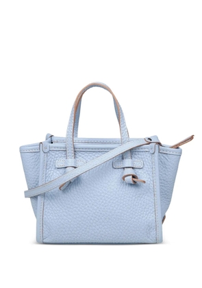GIANNI CHIARINI Miss Marcella pebbled leather tote bag - Blue