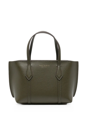 Tory Burch Perry pebbled-leather tote bag - Green