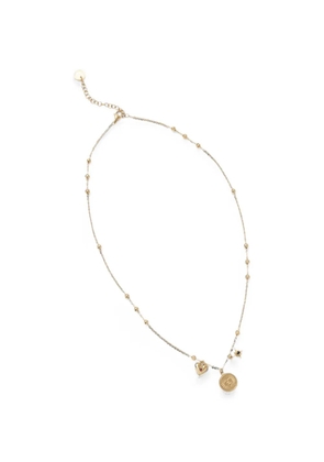 LIU JO charm-detail beaded necklace - Gold