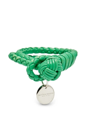 Bottega Veneta Pre-Owned Intrecciato double knot bracelet - Green