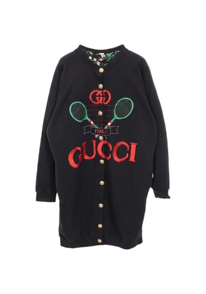 Gucci Pre-Owned 2000s Tennis reversible cardigan - Black