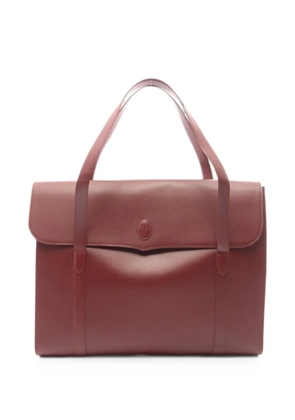 Cartier 2010s Must de Cartier leather tote bag - Red
