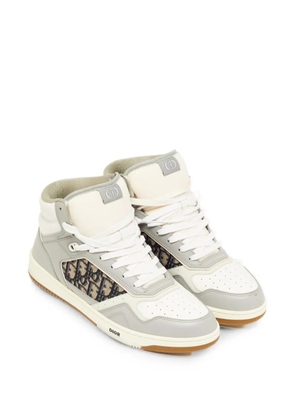 Christian Dior Pre-Owned B27 jacquard sneakers - White