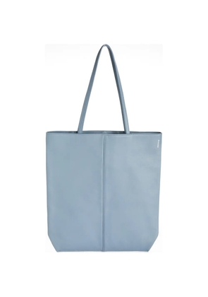 Jil Sander Linea centre-piping leather tote bag - Blue