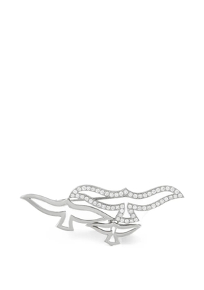 Cartier dove-motif diamond brooch - Silver