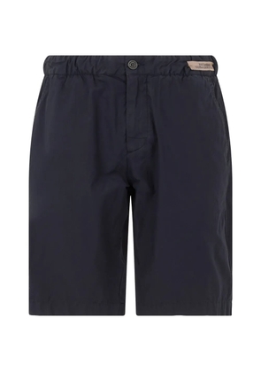 Paul & Shark elasticated-waist cotton shorts - Blue