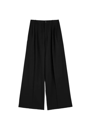 Jil Sander pleated wool trousers - Black