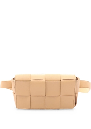 Bottega Veneta Pre-Owned 2000s Cassette Intrecciato belt bag - Neutrals