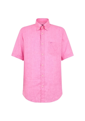 Paul & Shark short-sleeve chest-pocket shirt - Pink