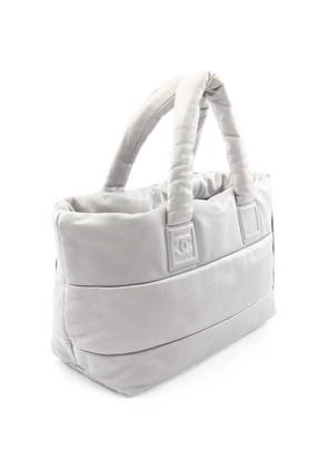 CHANEL Pre-Owned 2010-2011 GM Coco Cocoon reversible tote bag - Grey