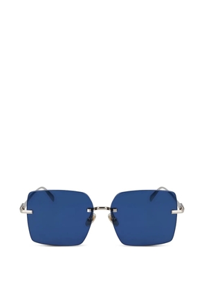 Ferragamo Eyewear square-shape rimless sunglasses - Blue