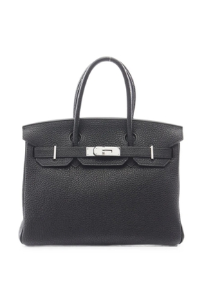 Hermès Pre-Owned 2010 30 Birkin Togo-leather tote bag - Black