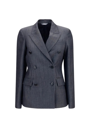 Balenciaga double-breasted tailored jacket - Grey