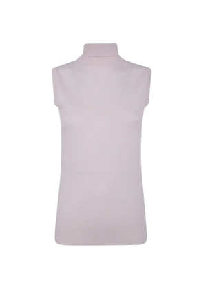 Max Mara sleeveless roll-neck sweater - Pink
