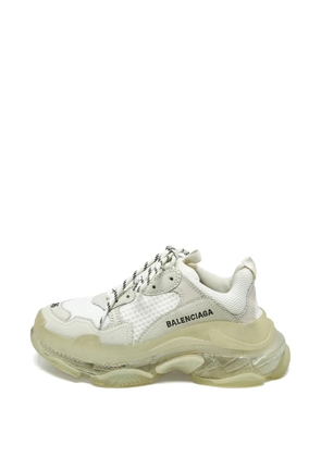 Balenciaga Pre-Owned Triple S panelled sneakers - White