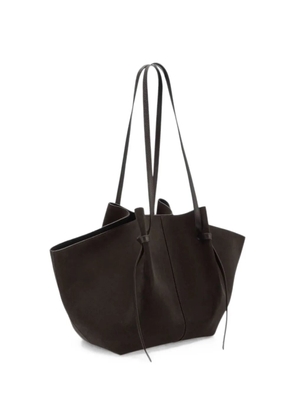 Yuzefi Mochi pleated shoulder bag - Brown