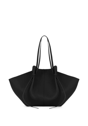 Yuzefi Mochi pebble-grained shoulder bag - Black