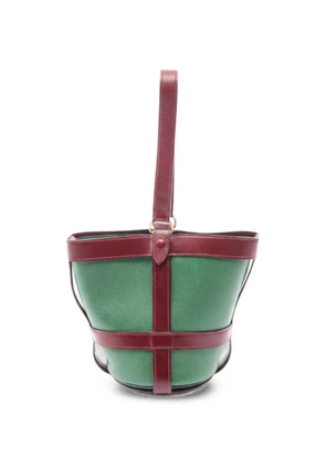 Hermès Pre-Owned 1991 Mueslière bucket bag - Green
