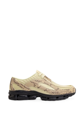 New Balance 1890A snake-effect lace-up sneakers - Green