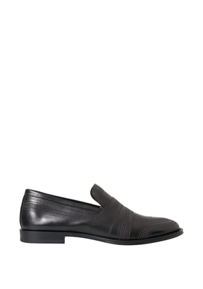 Dolce & Gabbana Michelangelo decorative-stitching leather loafers - Brown