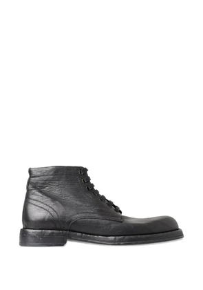 Dolce & Gabbana Perugino lace-up ankle boots - Black
