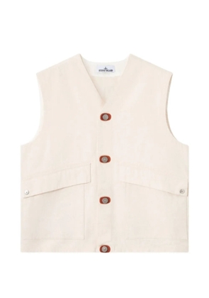 Stone Island button-up cargo gilet - Neutrals