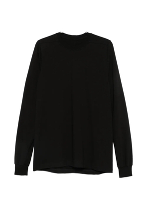Rick Owens long-sleeve crew-neck cotton T-shirt - Black