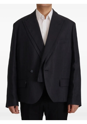 Dolce & Gabbana double-breasted peak-lapel blazer - Blue