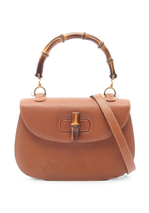 Gucci Pre-Owned 2000s Bamboo turn-lock tote bag - Brown