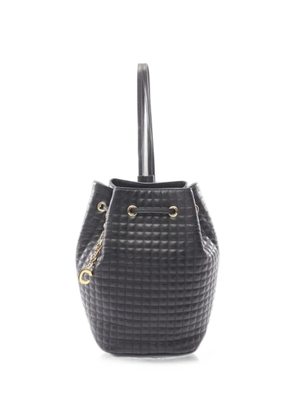 Celine Pre-Owned 2010s Small C-charm quilted backpack - Black