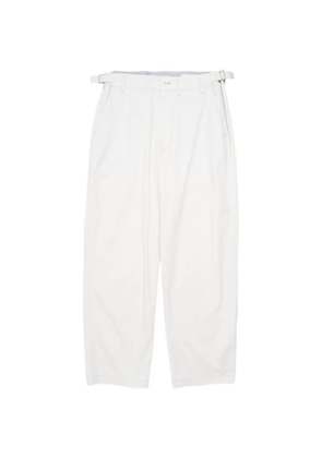 LEMAIRE tapered workwear trousers - White