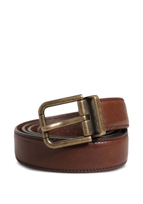Dolce & Gabbana leather belt - Brown
