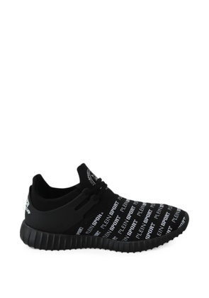 Plein Sport logo-print sneakers - Black