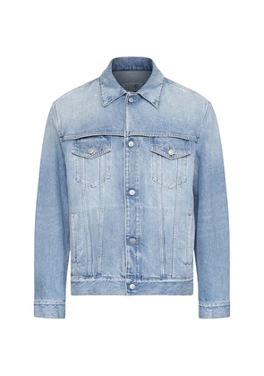 MM6 Maison Margiela layered denim jacket - Blue