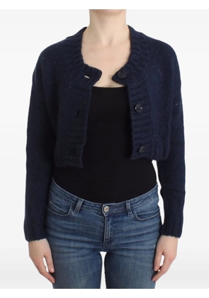 John Galliano button-front cropped cardigan - Blue